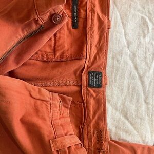 J. Crew Burnt Orange Stanton 484 Chino Trousers